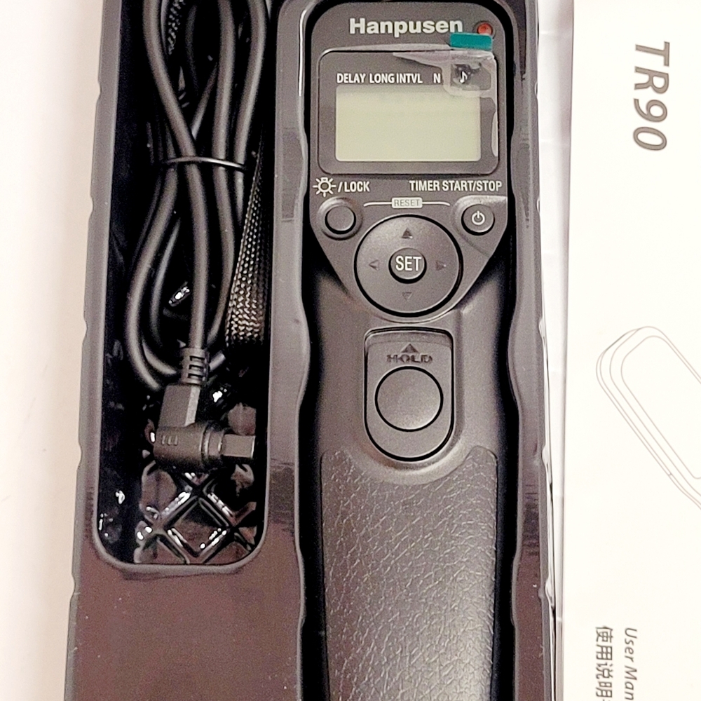 Hanpusen TR-90 Remote Switch With Digital Timer For Camera Shutter Use Open Box. - Picture 12 of 16